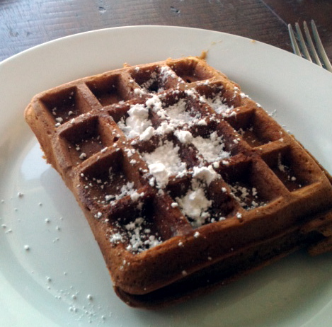 Gingerbread Waffles