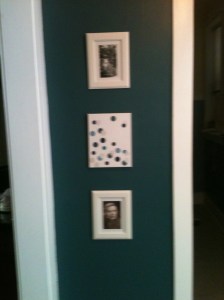 The canvas panel just has punched paper dots glued to it and covers the buzzer. No one even knows its there!