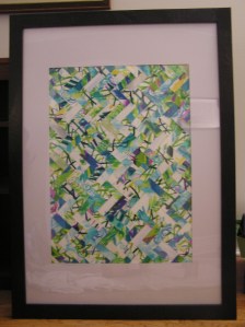 Large Scale Art pieced from paintings by friends