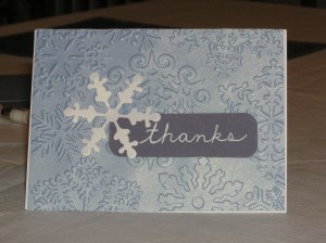 Wintry Thanks Script