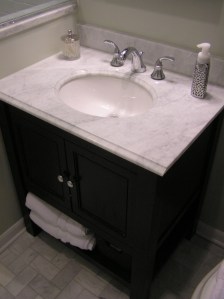 Bathroom FInal Vanity From Above