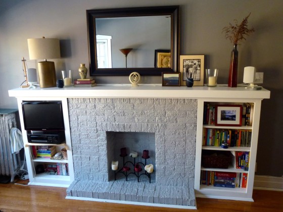 Living Room Mantel